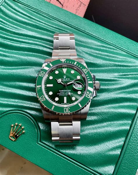 rolex green hulk price.